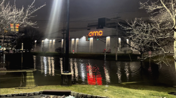 Severe rain flooded many local areas, including entire parking lots near the Willowbrook mall, in January.